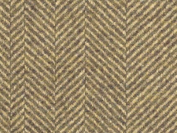 olive herringbone wool