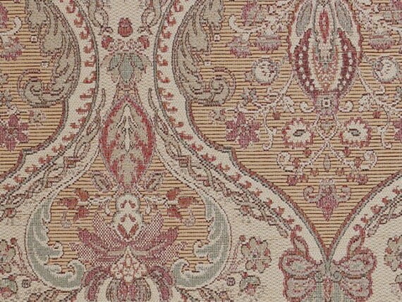 Benjamina Cloisters Parchment fabric, pattern fabric, tapestry fabric