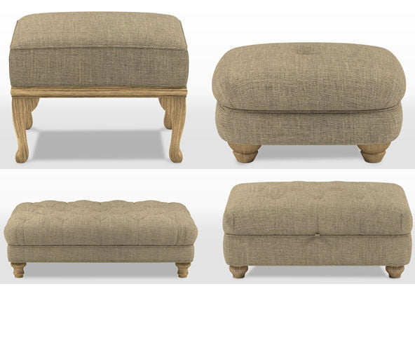 Footstool Collection Sofa
