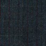Harris Tweed navy fabric, heringbone upholstery fabric