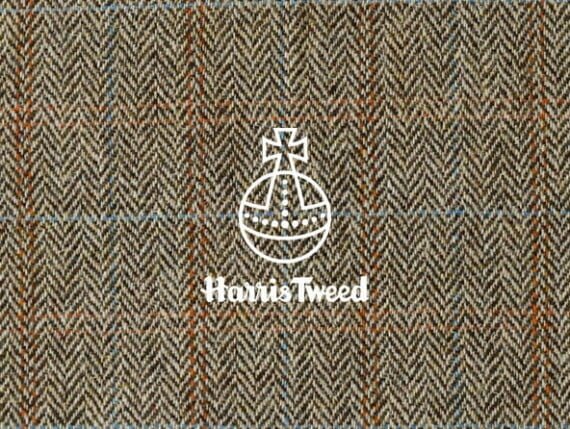Harris Tweed Moss, Furniture Upholstery Fabric, Harristweed Lampshades