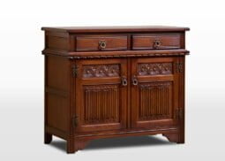 Old Charm Sideboard in Chestnut Traditional Angled Image