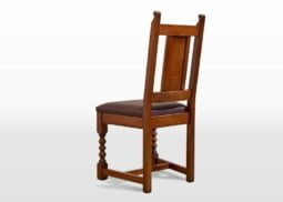 Old Charm Dining Chair in Light Oak Traditional Image