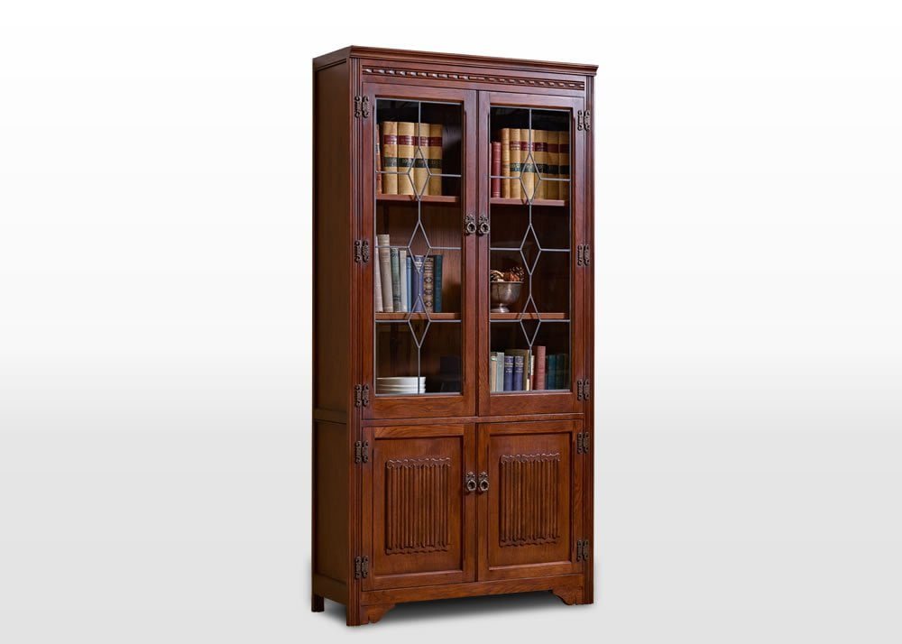 British Design Old Charm Bookcase