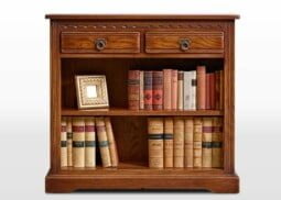 Old Charm Bookcase in Chestnut Traditional Straight on Image
