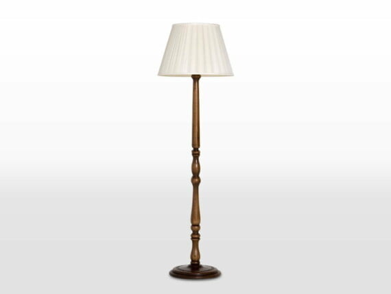 Old Charm Floor Lamp in Light Oak head on image