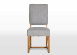 lichfield grey chair, grey dining chair
