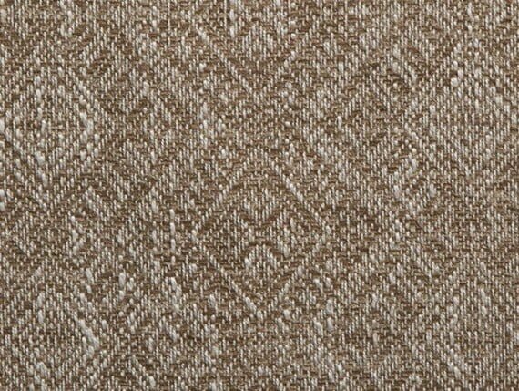 taupe geometric fabric, taupe sofa