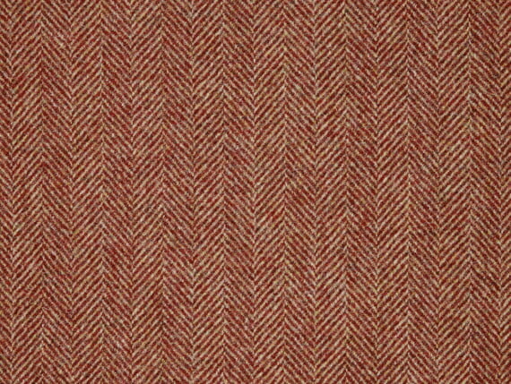 Herringbone Red Mulberry, herringbone red wool, herringbone red fabric