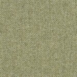 Herringbone Leaf fabric, green upholstery fabric, herringbone fabric