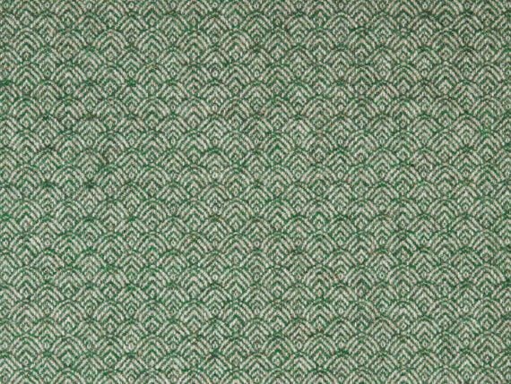 Fabric swatch showing the Abraham Moon Empire Green Fabric