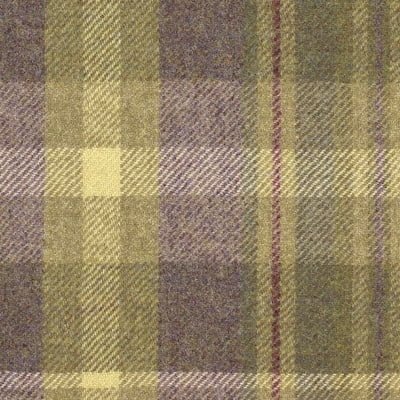 Tartan Violet wool, pattern wool upholstery fabric, tartan wool upholstery, green and purple upholstery fabric